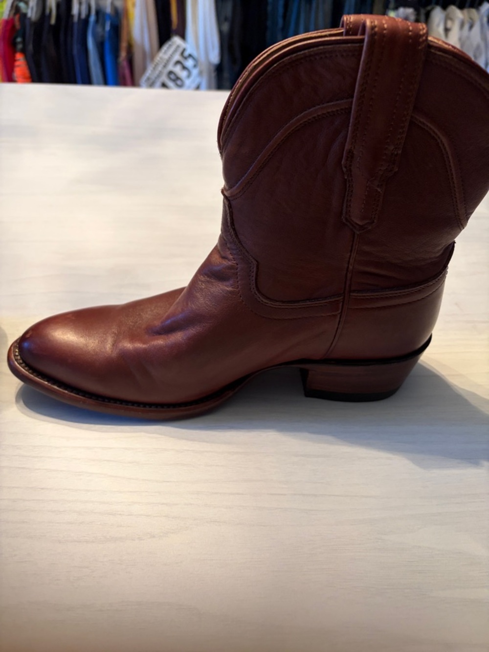 Tecovas Rich Chestnut Leather “Penny” Boots - Picture 6 of 16
